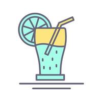 Orange Juice Vector Icon