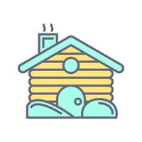 Cabin Vector Icon