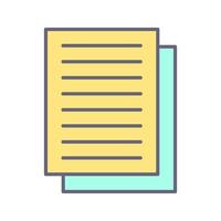 Document Vector Icon