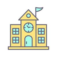 University Campus Vector Icon