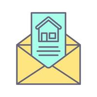 icono de vector de correo electrónico