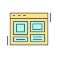 Layout Vector Icon