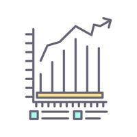 Bar Chart Vector Icon