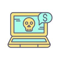 Online Fraud Vector Icon