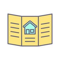 Brochure Vector Icon