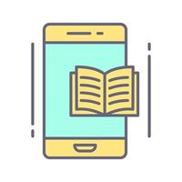 E Book Vector Icon