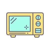 Microwave Vector Icon