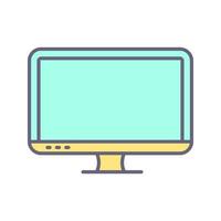 Lcd Vector Icon