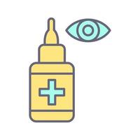 Eye Drop Vector Icon