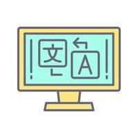 Language Vector Icon