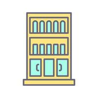 Book Shelf Vector Icon