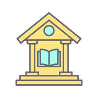 Library Vector Icon