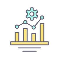 Bar Chart Vector Icon