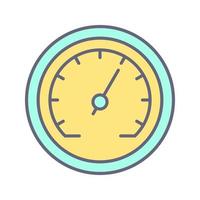 Speedometer Vector Icon