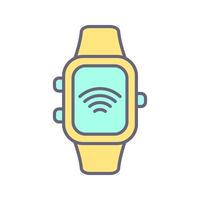 icono de vector de reloj inteligente