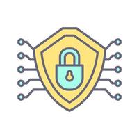 Cyber Security Vector Icon