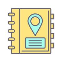 Address Book Vector Icon