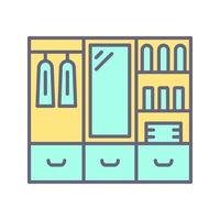 Wardrobe Vector Icon