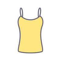 Ladies Vest Vector Icon