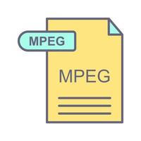 MPEG Vector Icon