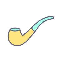 Smoking Pipe Vector Icon