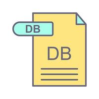 icono de vector de base de datos