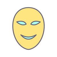 Ancient Face Mask Vector Icon