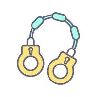 Handcuff Vector Icon