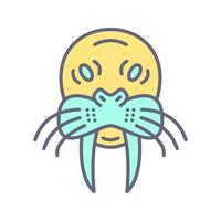 Walrus Vector Icon