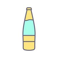Beer Bottle Vector Icon