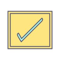 Checkbox Vector Icon