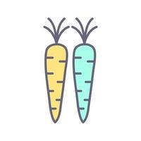 Carrots Vector Icon