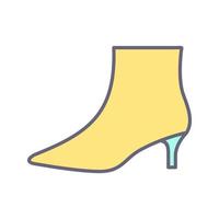 Boots with Heels Vector Icon