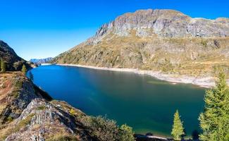 Lake Colombo in the Brembana valley Bergamo photo