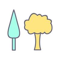 Trees Vector Icon