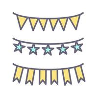 Garlands Vector Icon