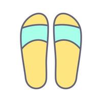 Slippers Vector Icon