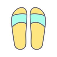 Slippers Vector Icon