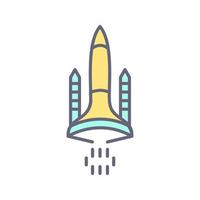 Space Shuttle Vector Icon