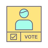 Candidate Banner Vector Icon