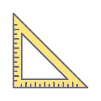 Set Square Vector Icon