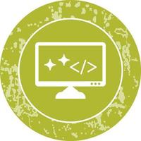 Unique Clean Code Vector Icon