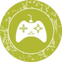 icono de vector de consola de juegos único