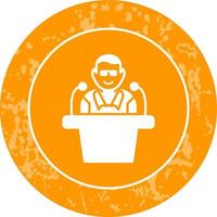 Unique Lecture Vector Icon