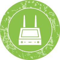 Unique Router Vector Icon