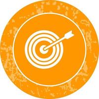 Unique Dartboard Vector Icon