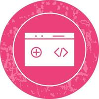 Unique Clean Code Vector Icon