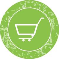 Unique Empty Cart Vector Icon