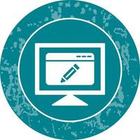 Edit Webpage Vector Icon