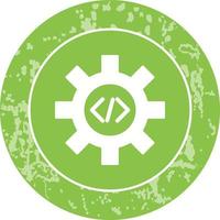 icono de vector de optimización de código único